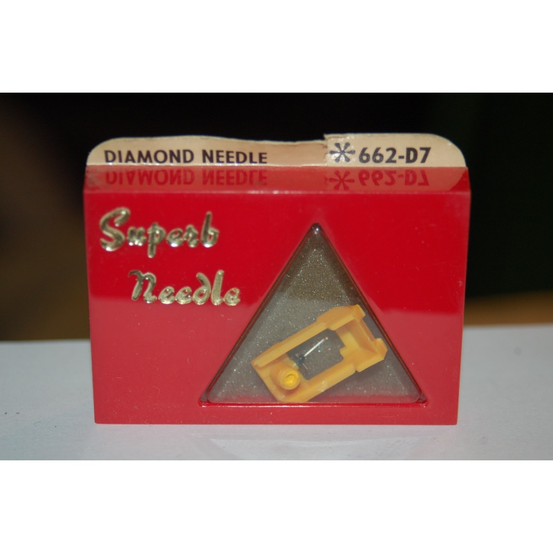 662-D7 Pfanstiehl Diamond Needles Stylus Cartridge  #311 Original Package