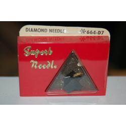 664-D7 Pfanstiehl Diamond Needles Stylus Cartridge  #316 Original Package