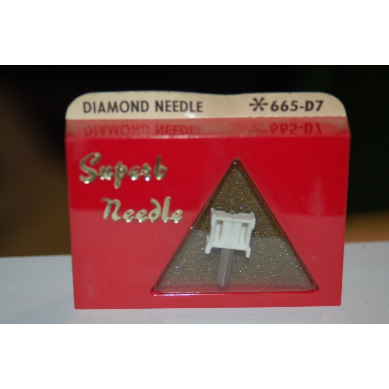 665-D7 Pfanstiehl Diamond Needles Stylus Cartridge  #318 Original Package