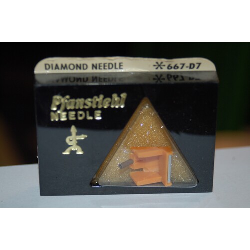 667-D7 Pfanstiehl Diamond Needles Stylus Cartridge  #325 Original Package