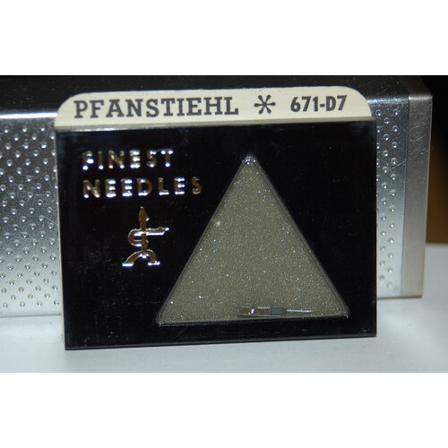 671-D7 Pfanstiehl Diamond Needles Stylus Cartridge  #333 Original Package