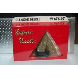676-D7 Pfanstiehl Diamond Needles Stylus Cartridge  #339 Original Package