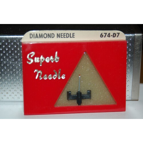 674-D7 Pfanstiehl Diamond Needles Stylus Cartridge  #342 Original Package