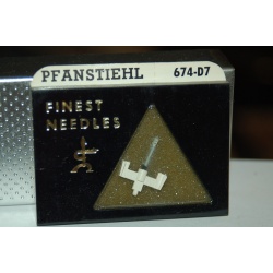 674-D7 Pfanstiehl Diamond Needles Stylus Cartridge  #343 Original Package