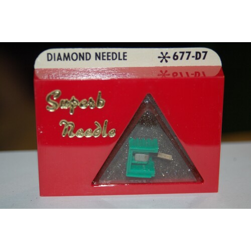 677-D7 Pfanstiehl Diamond Needles Stylus Cartridge  #344 Original Package