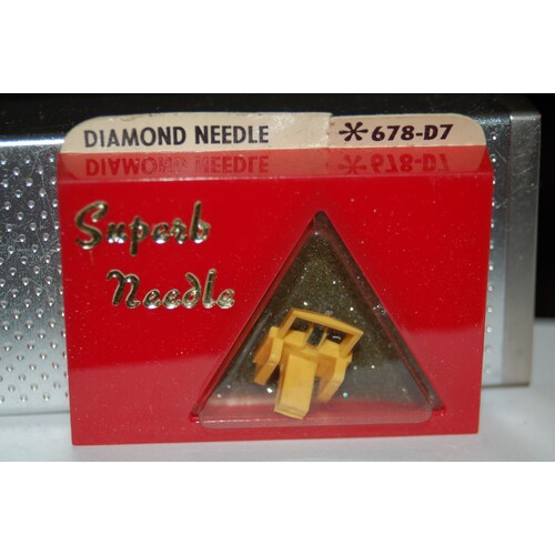 678-D7 Pfanstiehl Diamond Needles Stylus Cartridge  #345 Original Package