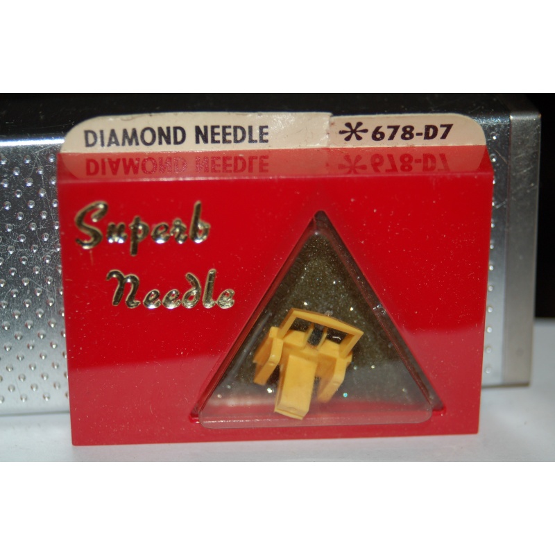 678-D7 Pfanstiehl Diamond Needles Stylus Cartridge  #345 Original Package