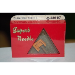 680-D7 Pfanstiehl Diamond Needles Stylus Cartridge  #351 Original Package