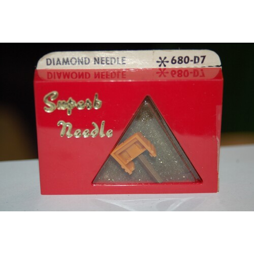 680-D7 Pfanstiehl Diamond Needles Stylus Cartridge  #351 Original Package