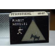 681-D7 Pfanstiehl Diamond Needles Stylus Cartridge  #355 Original Package