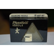 687-D7 Pfanstiehl Diamond Needles Stylus Cartridge  #368 Original Package