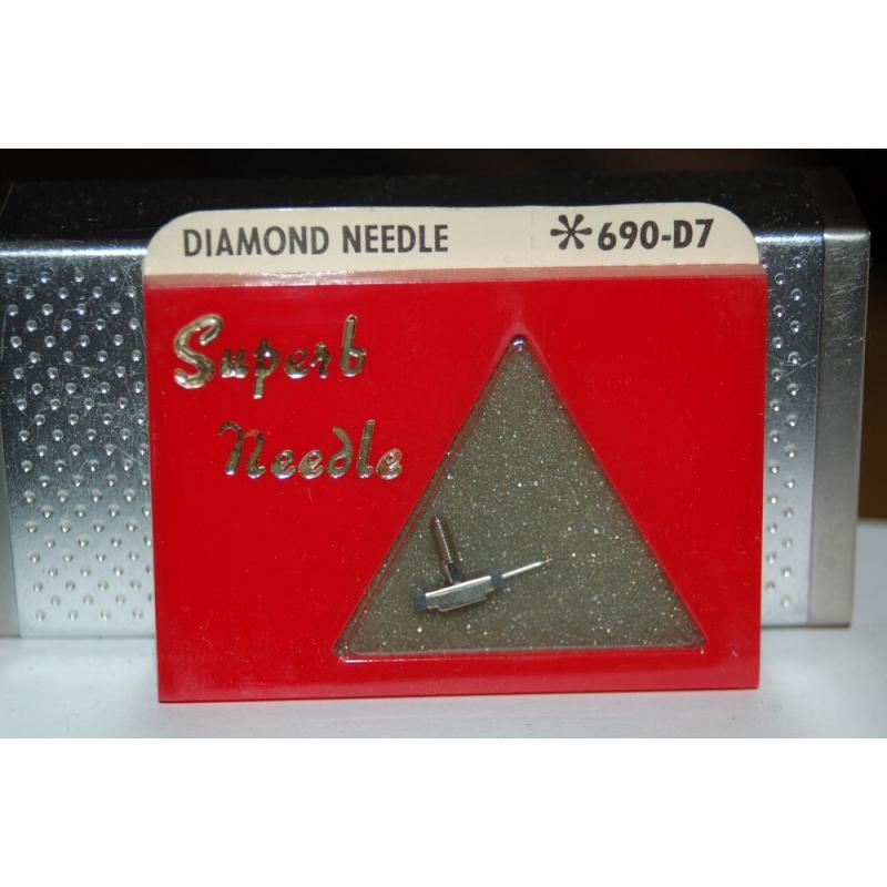 690-D7 Pfanstiehl Diamond Needles Stylus Cartridge  #371 Original Package