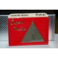 691-D7 Pfanstiehl Diamond Needles Stylus Cartridge  #372 Original Package
