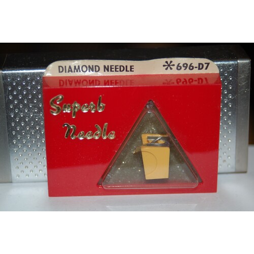 696-D7 Pfanstiehl Diamond Needles Stylus Cartridge  #378 Original Package