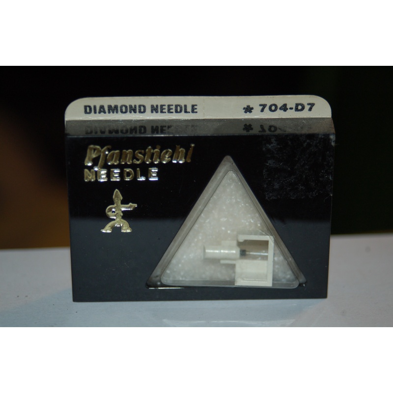 704-D7 Pfanstiehl Diamond Needles Stylus Cartridge  #394 Original Package