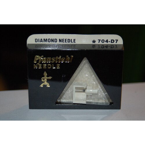 704-D7 Pfanstiehl Diamond Needles Stylus Cartridge  #395 Original Package