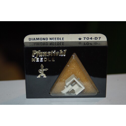 704-D7 Pfanstiehl Diamond Needles Stylus Cartridge  #396 Original Package