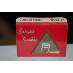 708-D7 Pfanstiehl Diamond Needles Stylus Cartridge  #405 Original Package