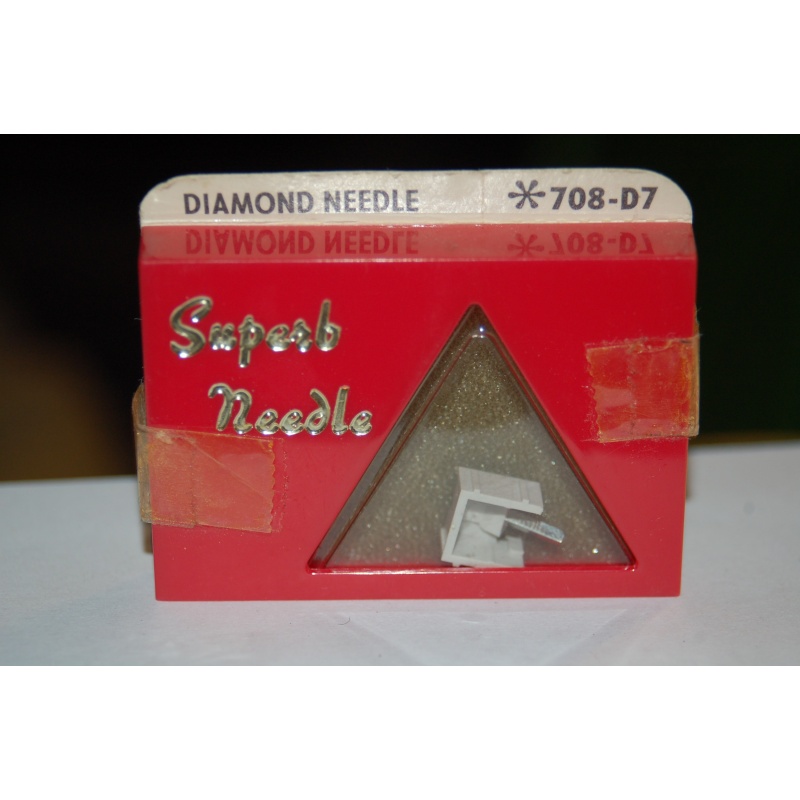 708-D7 Pfanstiehl Diamond Needles Stylus Cartridge  #410 Original Package