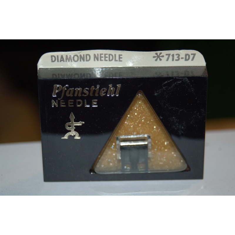 713-D7 Pfanstiehl Diamond Needles Stylus Cartridge  #416 Original Package