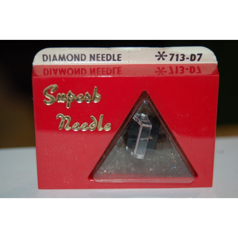 713-D7 Pfanstiehl Diamond Needles Stylus Cartridge  #417 Original Package