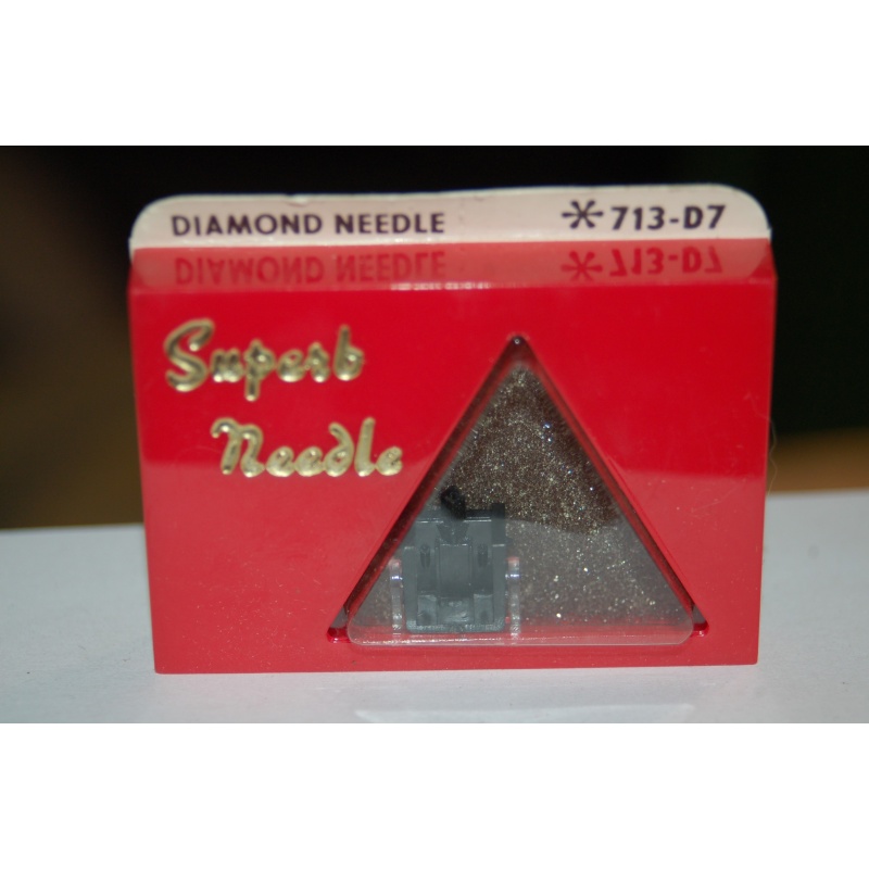 713-D7 Pfanstiehl Diamond Needles Stylus Cartridge  #418 Original Package