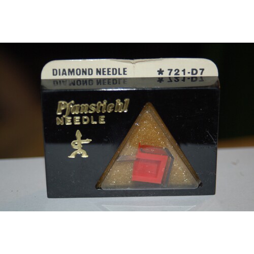 721-D7 Pfanstiehl Diamond Needles Stylus Cartridge  #436 Original Package