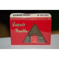 721-D7 Pfanstiehl Diamond Needles Stylus Cartridge  #437 Original Package