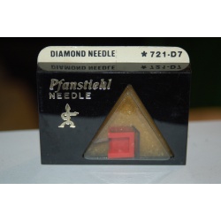 721-D7 Pfanstiehl Diamond Needles Stylus Cartridge  #438 Original Package