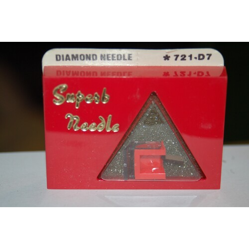 721-D7 Pfanstiehl Diamond Needles Stylus Cartridge #439 Original Package