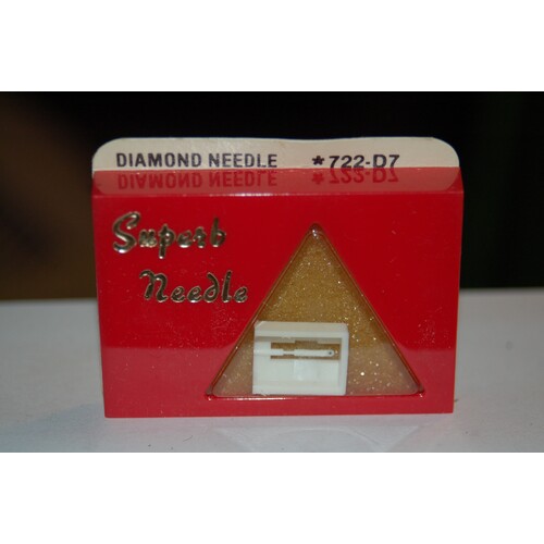 722-D7 Pfanstiehl Diamond Needles Stylus Cartridge  #440 Original Package