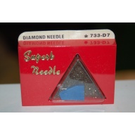 733-D7 Pfanstiehl Diamond Needles Stylus Cartridge  #466 Original Package
