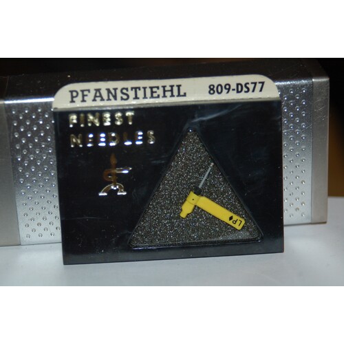 809-DS77 Pfanstiehl Diamond Needles Stylus Cartridge  #527 Original Package