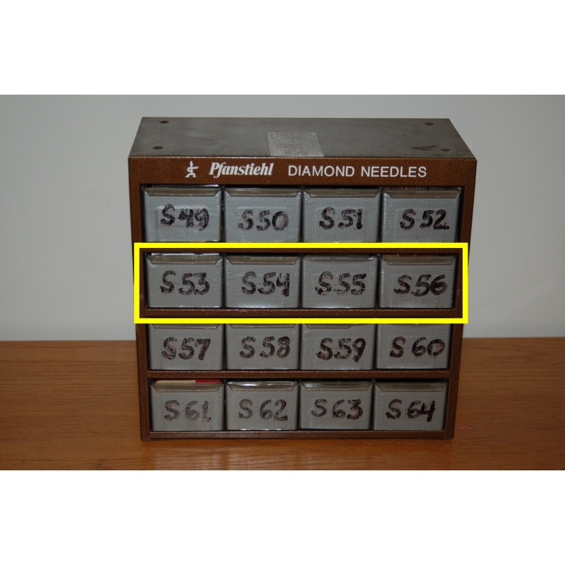 812-SS73 Pfanstiehl Diamond Needles Stylus Cartridge  #538 Original Package