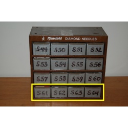 812-SS73 Pfanstiehl Diamond Needles Stylus Cartridge  #538 Original Package
