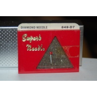 849-D7 Pfanstiehl Diamond Needles Stylus Cartridge  #566 Original Package