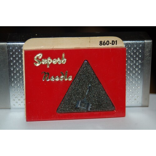 860-D1 Pfanstiehl Diamond Needles Stylus Cartridge  #597 Original Package
