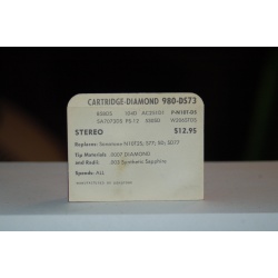 980-DS73 Pfanstiehl Diamond Needles Stylus Cartridge  #664 Original Package