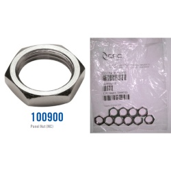 Pack of 10 - CPC Colder 100900 Panel Nut for MC Series Panel Mount Couplings