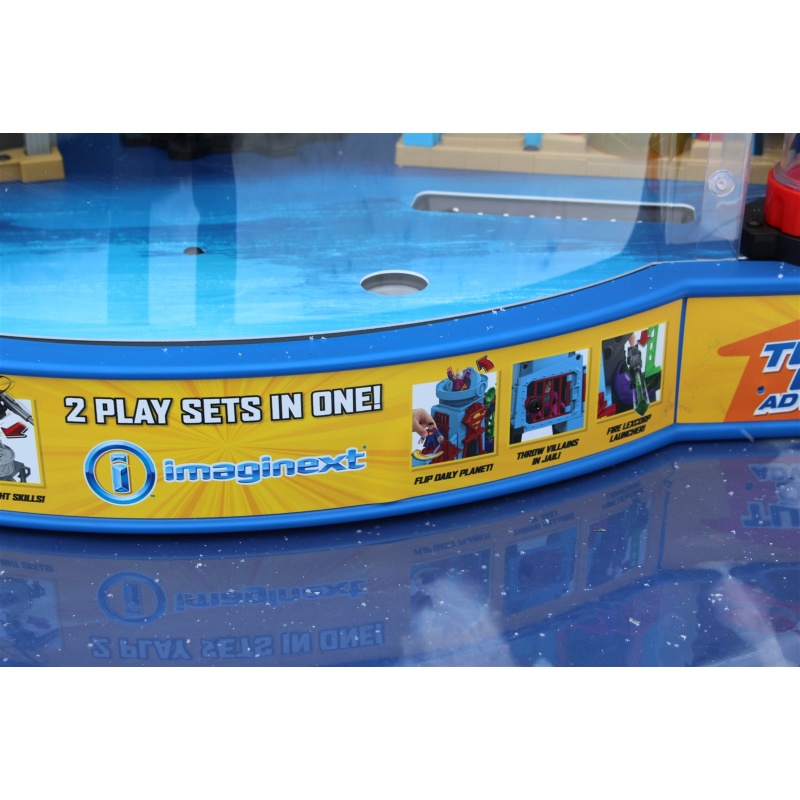  Fisher-Price Imaginext DC Super Friends Super Hero Flight City Display -Deposit