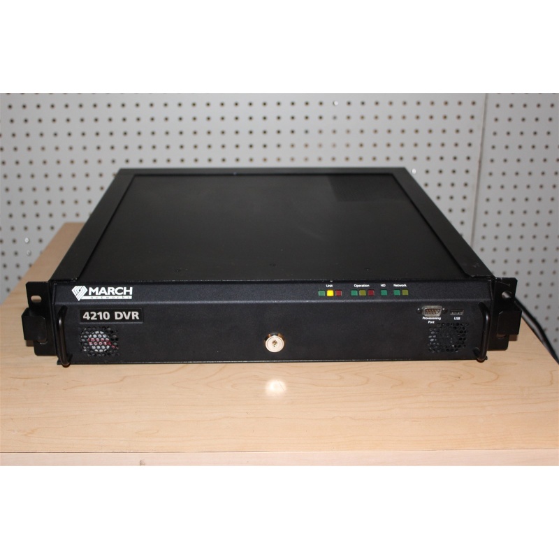 March Networks DVR 4210 CCTV Digital Video Recorder - 16 cameras channel inputs