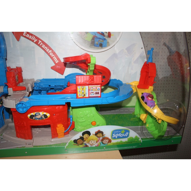  Fisher-Price Little People Sit n Stand Skyway Store Display
