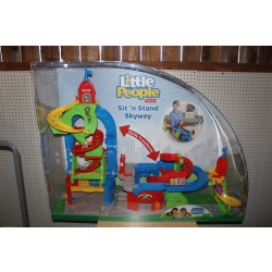 Fisher-Price Little People Sit n Stand Skyway Store Display