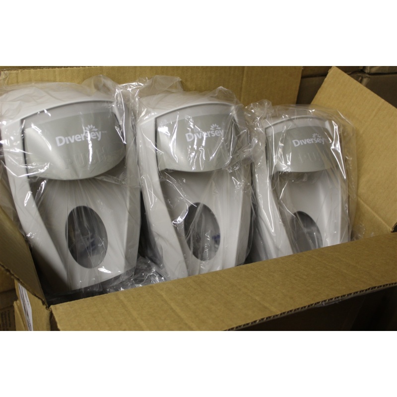 Lot of 6 New Diversey Soft Care Foaming Soap Dispensers Sealed Air