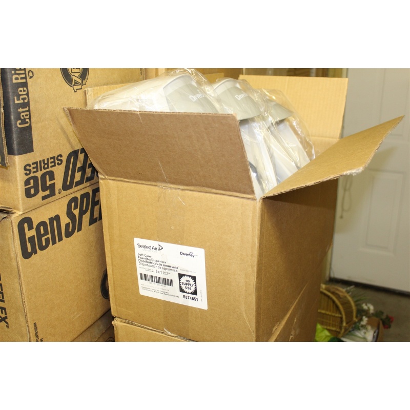 Lot of 6 New Diversey Soft Care Foaming Soap Dispensers Sealed Air