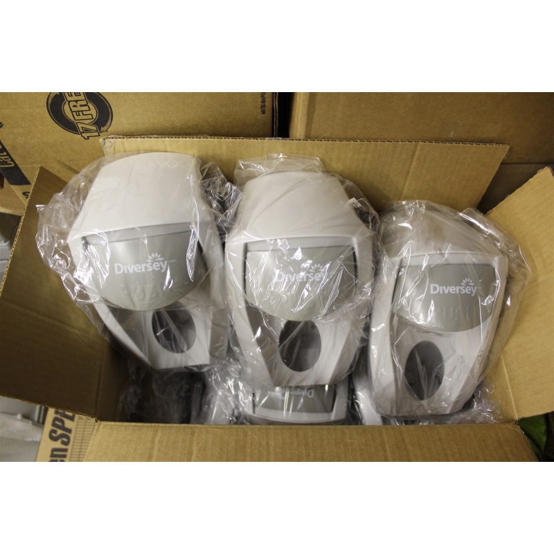 Lot of 6 New Diversey Soft Care Foaming Soap Dispensers Sealed Air