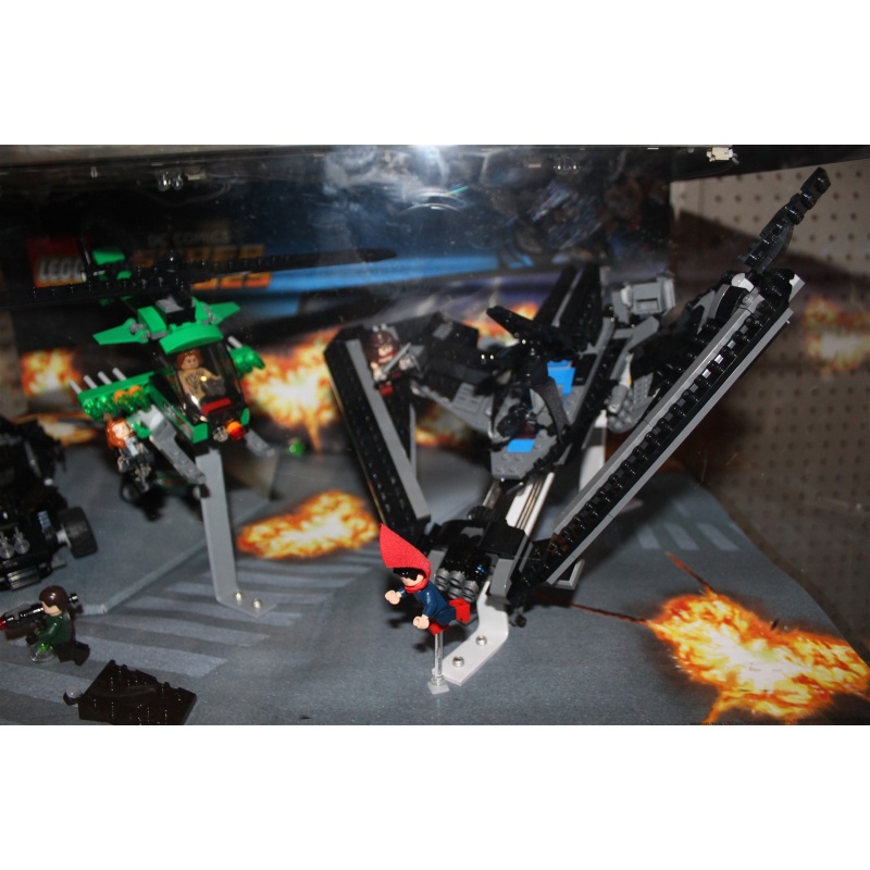 Lego DC Super Heroes Display #76045 Kryptonite #76046 Sky High Battle - Deposit