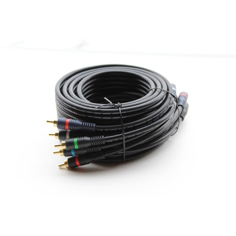 24k Gold Plated 9 Python Digital Audio Link HDTV RCA High Resolution Cable