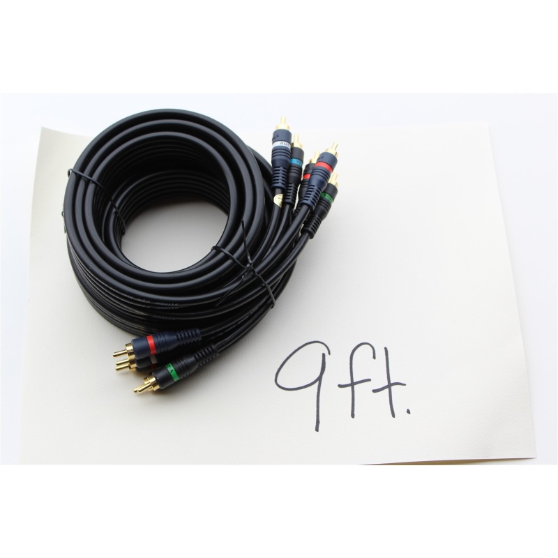 24k Gold Plated 9 Python Digital Audio Link HDTV RCA High Resolution Cable