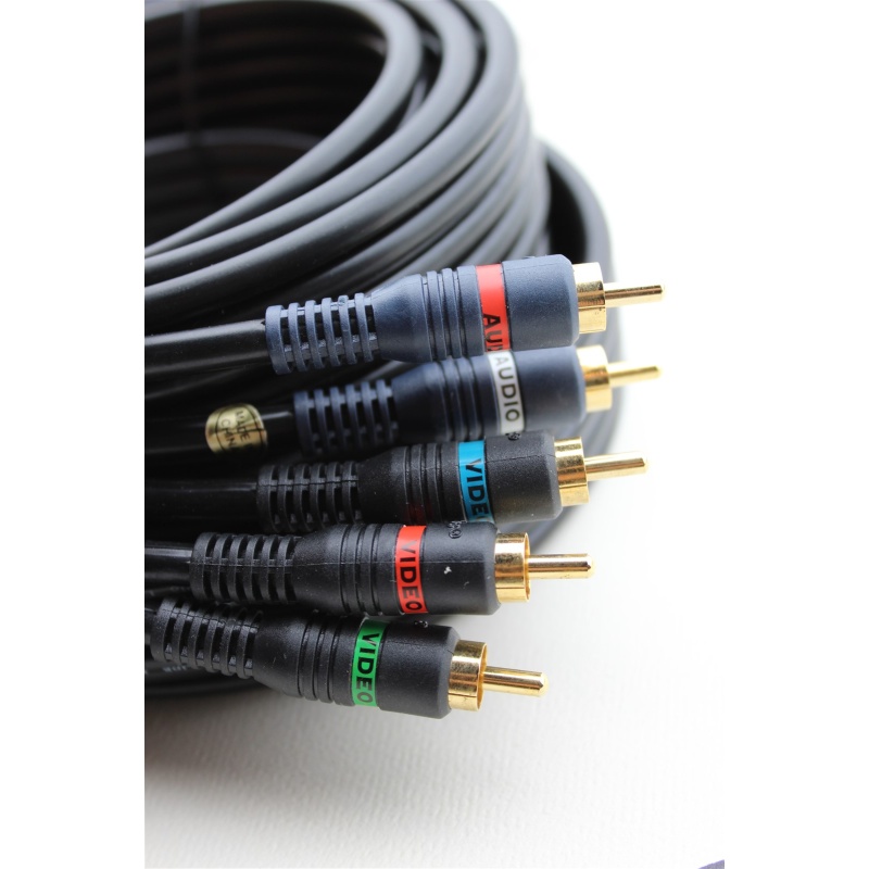 24k Gold Plated 9 Python Digital Audio Link HDTV RCA High Resolution Cable